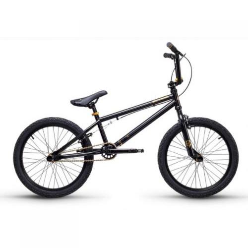 SCOOL XtriX 40 Detsk BMX bicykel ierny/zlat 