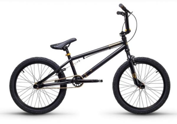 Obrzok .1 - SCOOL XtriX 40 Detsk BMX bicykel ierny/zlat 